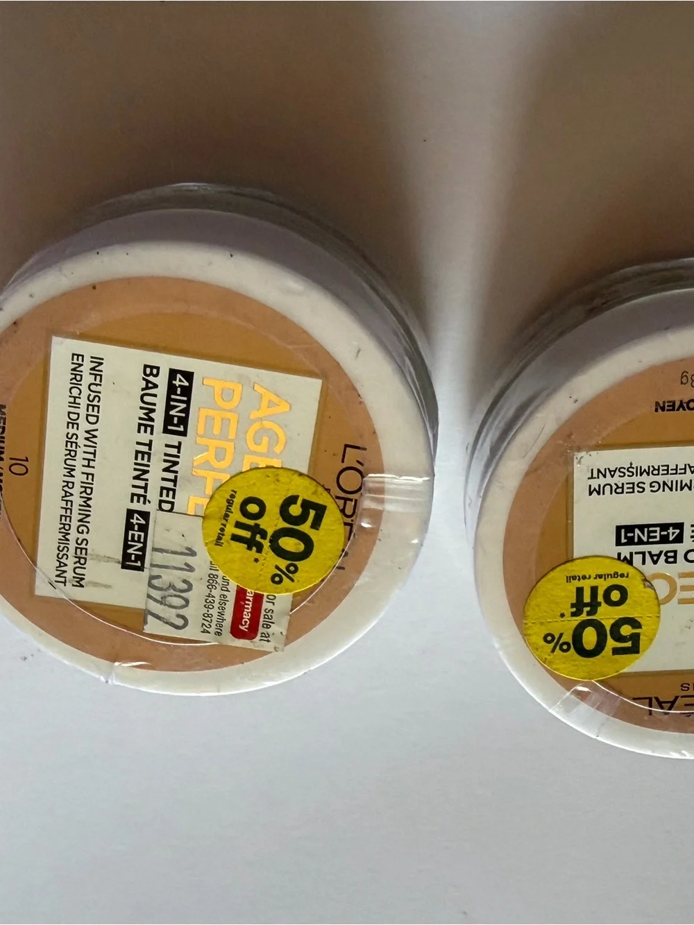 L'Oreal Age Perfect 4 in 1 Tinted Face Balm Foundation, 10 Medium